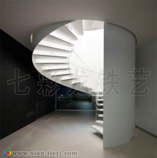 鋼結(jié)構(gòu)單梁旋轉(zhuǎn)樓梯_2