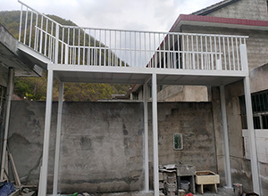 庭院鋼結構空中走廊連廊