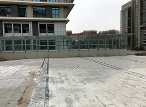 工業大學鋼結構玻璃雨棚