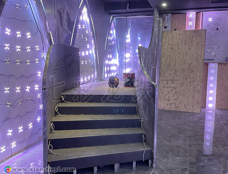 梵辰婚禮藝術中心弧形樓梯_2